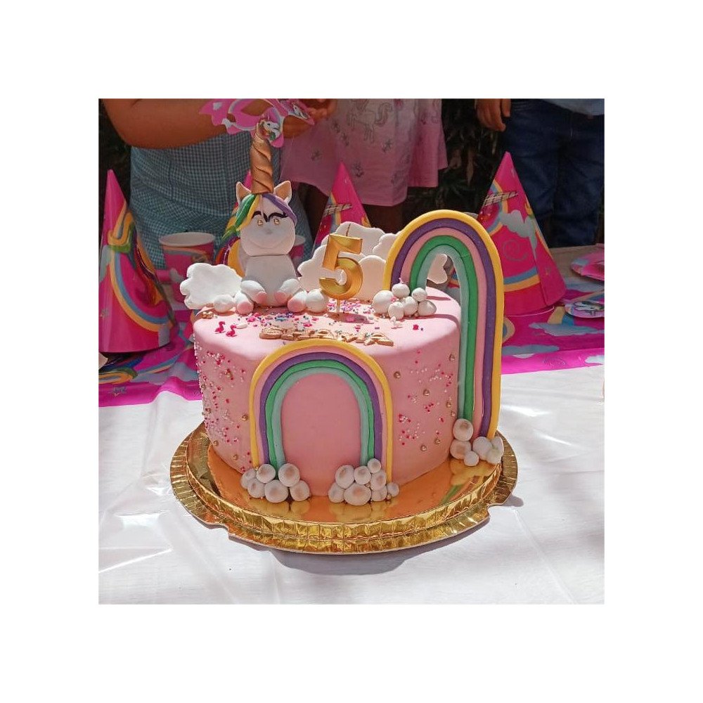 Gâteau Licorne Arc-en-Ciel