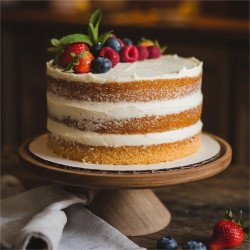 Gâteau Fraîcheur aux Fruits Rouges