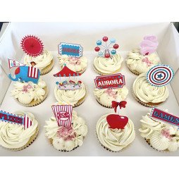 Cupcakes Fête Foraine: Douceur et Magie