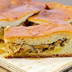 Délicieuse Tourte aux Champignons et Choux