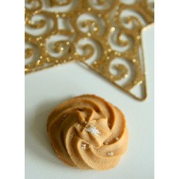 Éclat Doré : Sablé Gourmand à la Fleur de Sel