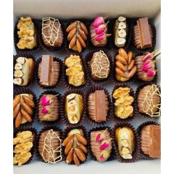 Dattes enrobées de Chocolat Gourmand