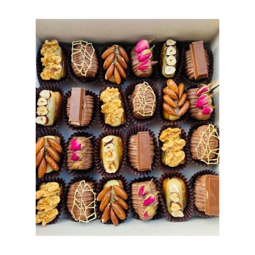 Dattes enrobées de Chocolat Gourmand