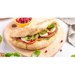 Sandwich Caprese Fusion aux Grenades