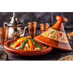 Délices du Sultan : Tajine Végétarien aux Légumes d'Automne