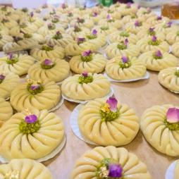 Fleurs aux amandes et pistaches