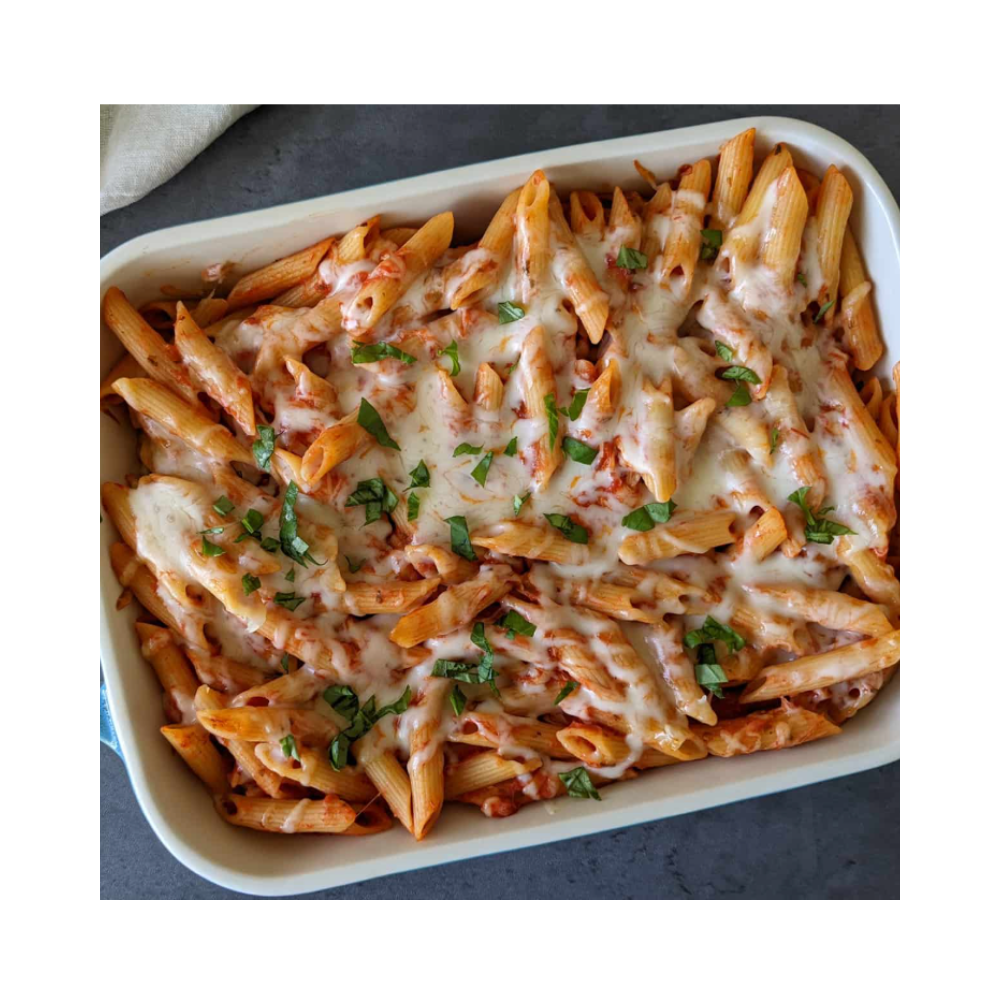Gratin de Pâtes au Fromage et Sauce Tomate