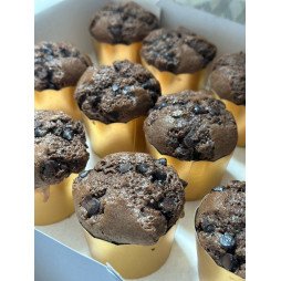 Muffins double chocolat