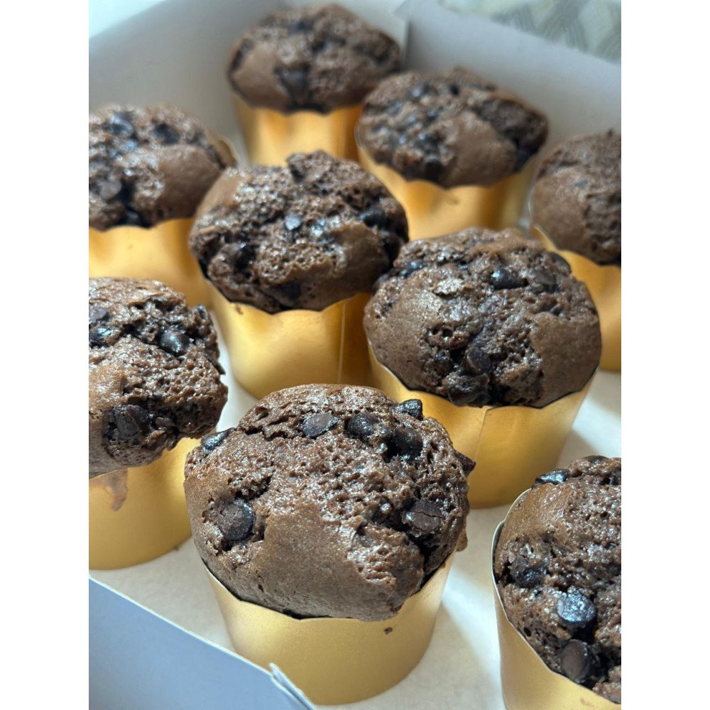Muffins double chocolat
