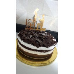 Cake Forêt Noire L’Intensité du Chocolat, la Douceur des Griottes 2kg