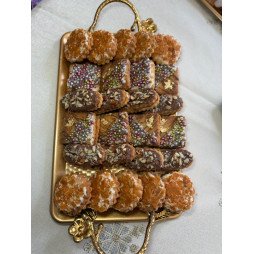 Plat de Sablés Prestige au Chocolat  L’Élégance du Biscuit Fondant