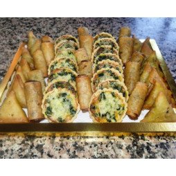 Plateau Salé Varié –45 Pièces d’Élégance et de Saveurs