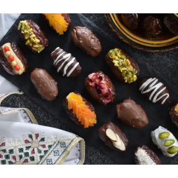 Dattes Majhoul fourrées et enrobées