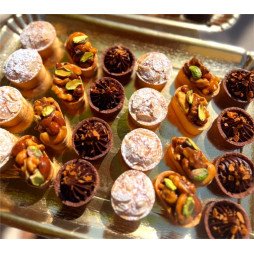 Plateau de mini tartelettes