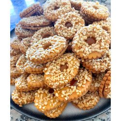 Sablé aux amandes concassées