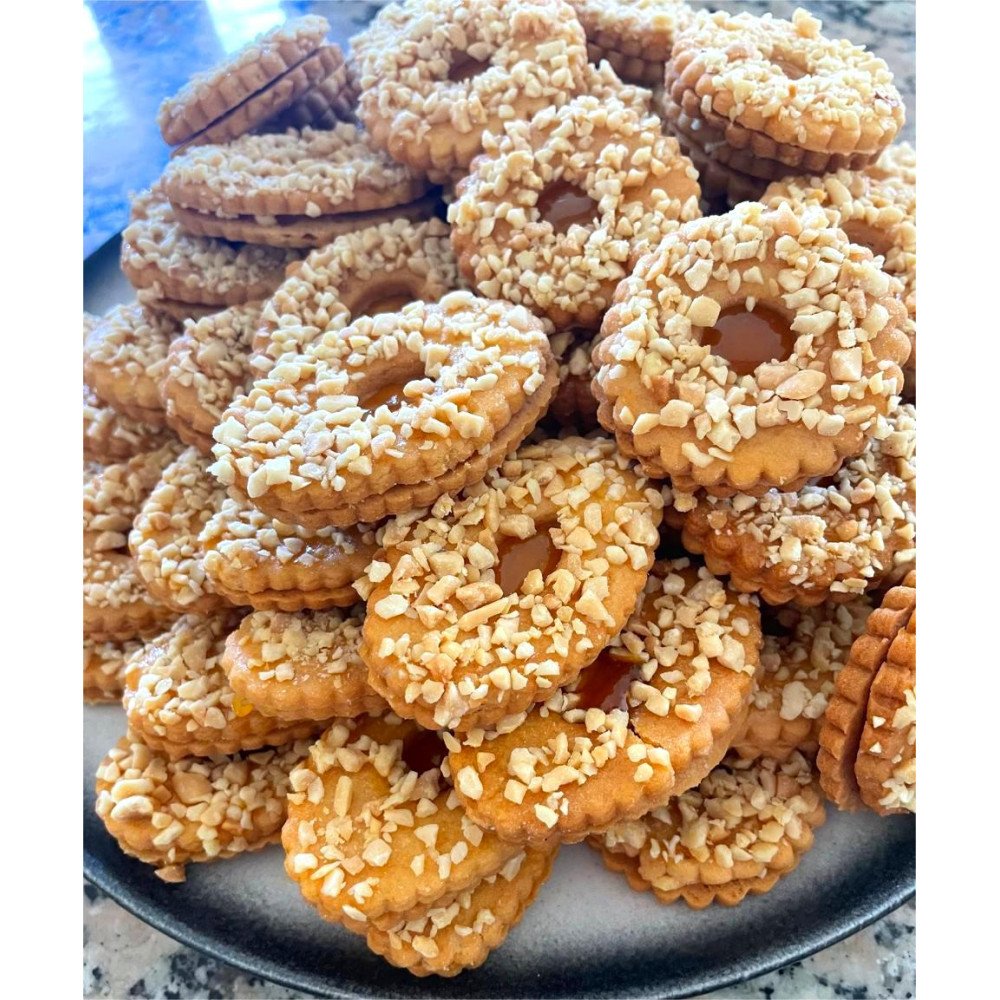 Sablé aux amandes concassées