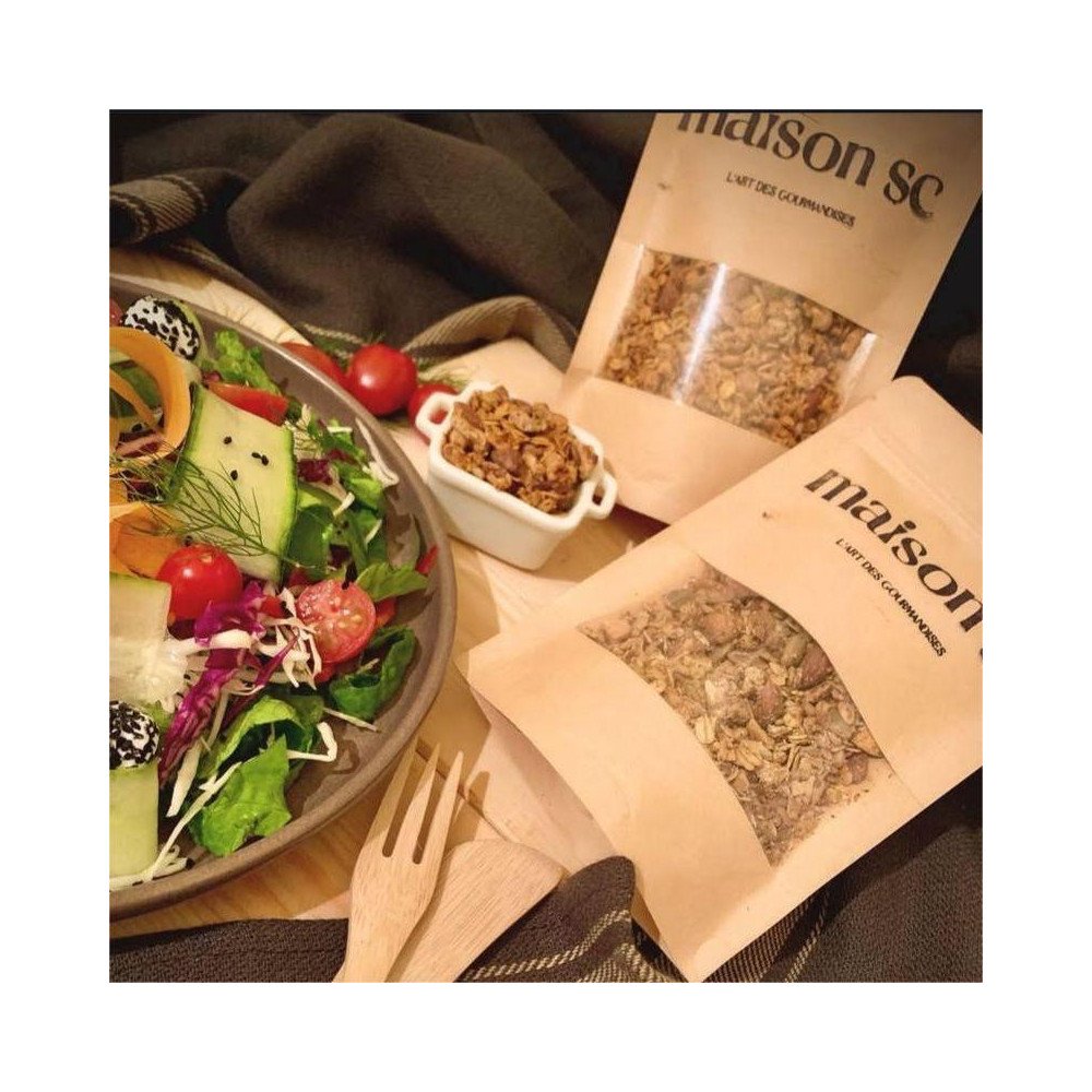 Granola Salé – Origan– Romarin