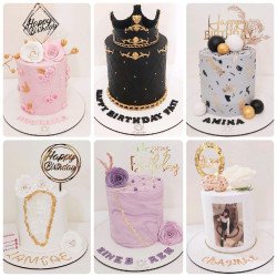 Gâteau d'Anniversaire Élégant et Personnalisable